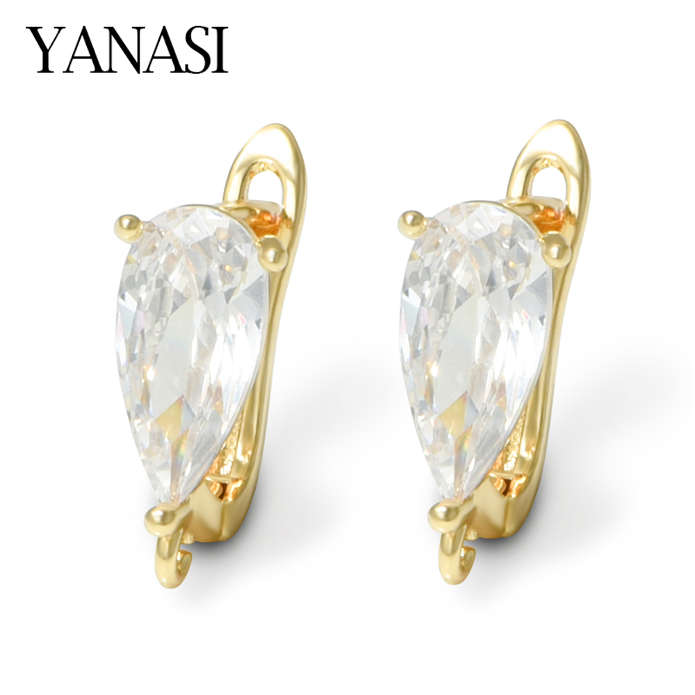 Gold Plated Jewelry - YANASI NOWE pozłacane 18-karatowym złotem mosiężne