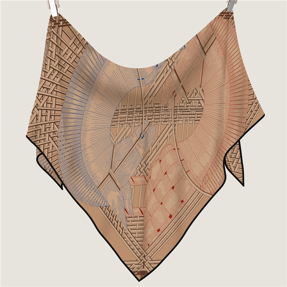 Cashmere Scarf - Trójkątne Szale Zimowe Ciepłe Szaliki Ręcznie