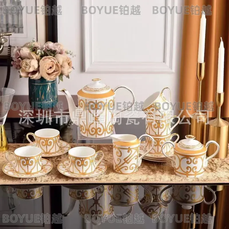 Żółty ceramiczny zestaw filiża – Luxury Gift Set recenzja i cena