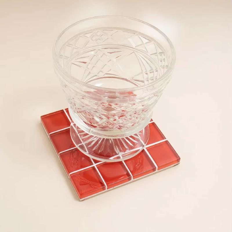 Zestaw 3 kolorowych podkładek  – Marble Coaster Set recenzja i cena
