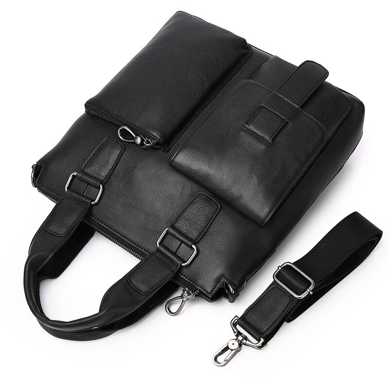 Mężczyźni pionowa torebka praw – Leather Briefcase recenzja i cena