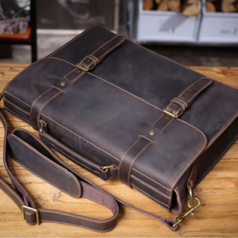 Luksusowa oryginalna torebka m – Leather Briefcase recenzja i cena