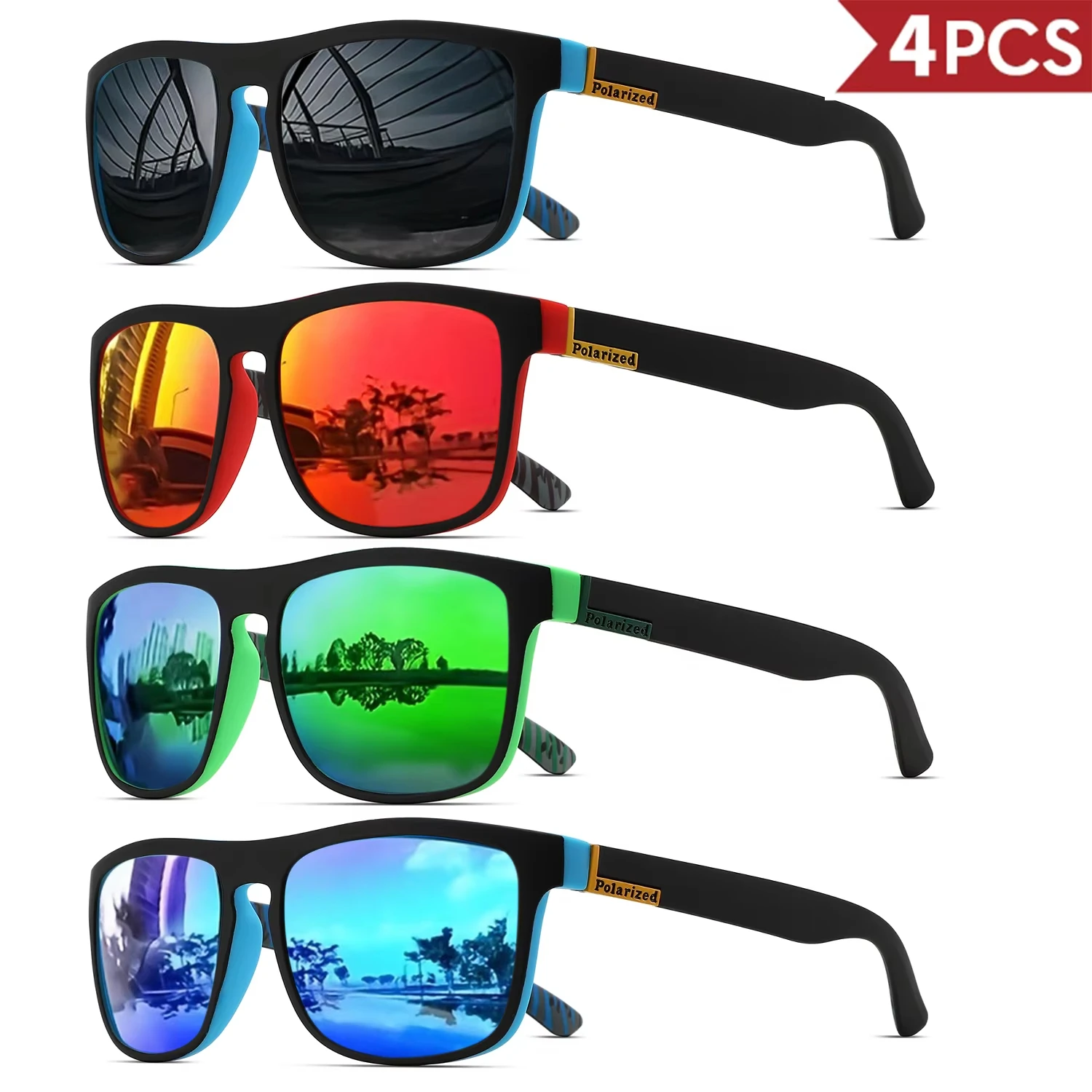 1/4 szt. Klasyczne męskie okul – Sunglasses Uv400 recenzja i cena