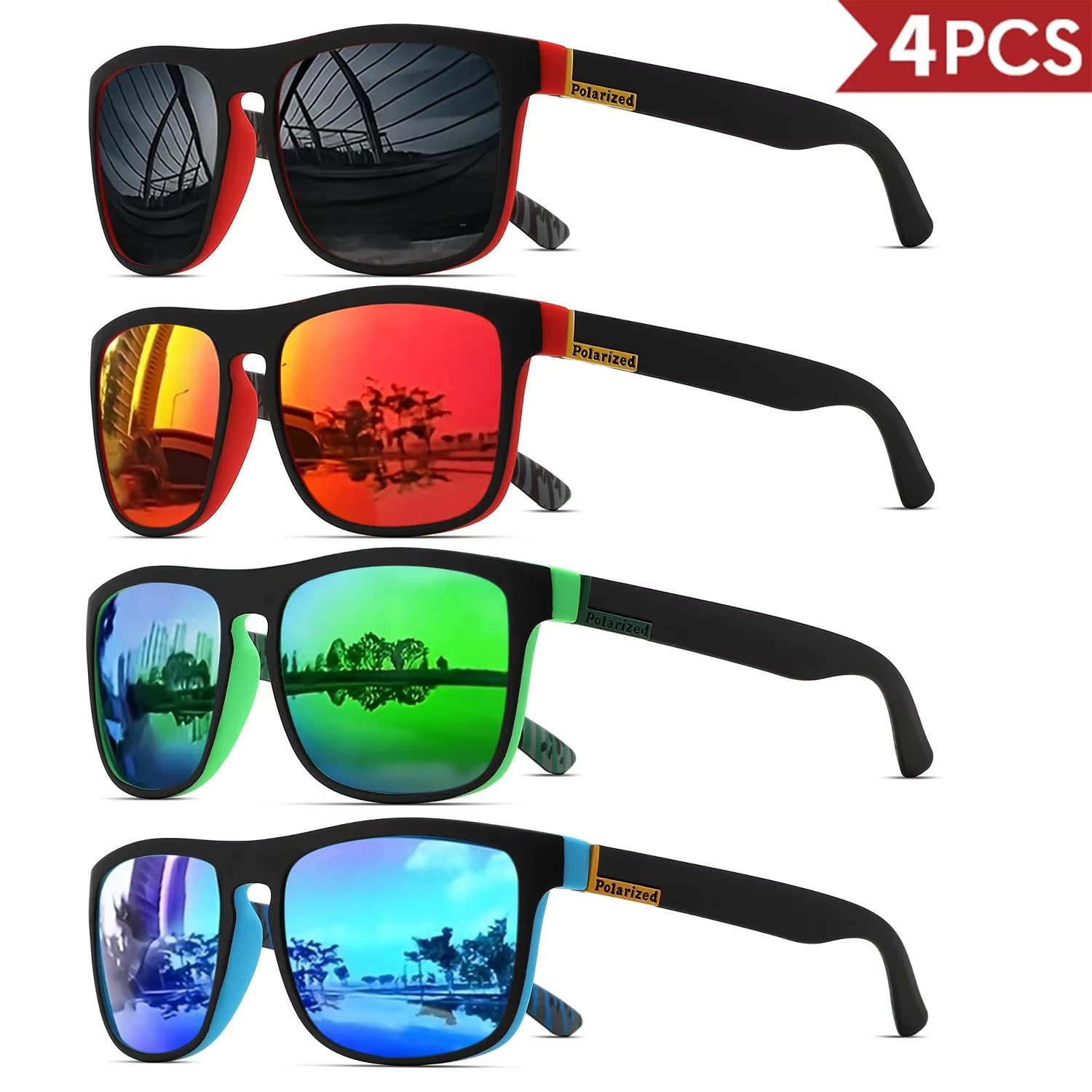 1/4 szt. Klasyczne męskie okul – Sunglasses Uv400 recenzja i cena