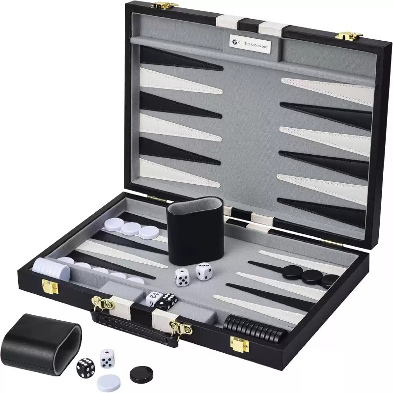 11-calowy zestaw szachowy z PU – Luxury Gift Set recenzja i cena