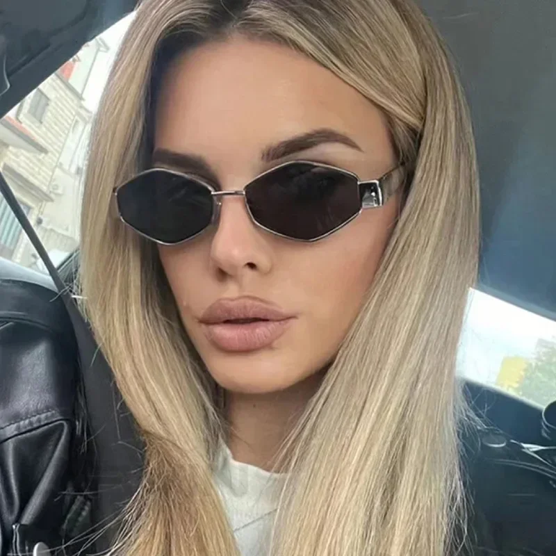 Modne, wielokątne okulary prze – Sunglasses Uv400 recenzja i cena
