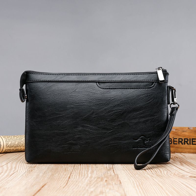 Torba biznesowa typu clutch, w – Leather Wallet Men recenzja i cena