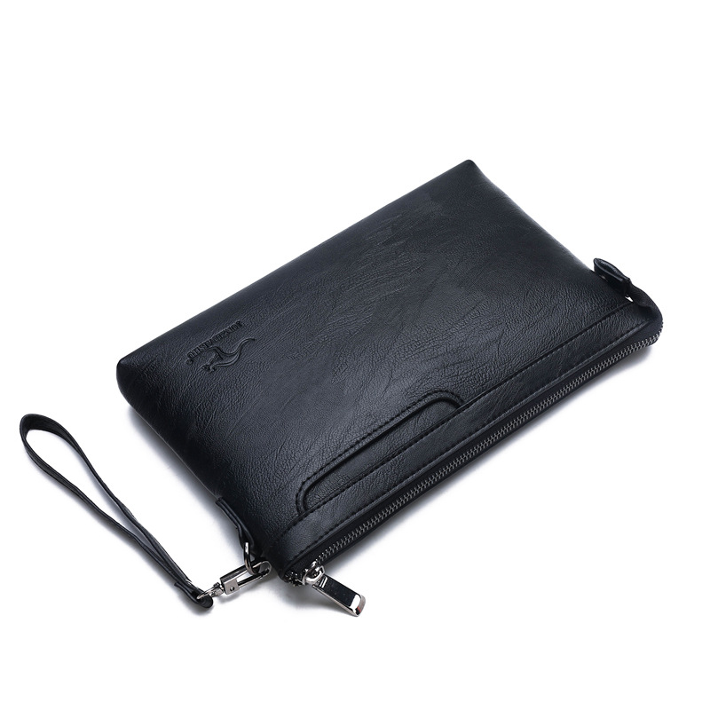 Torba biznesowa typu clutch, w – Leather Wallet Men recenzja i cena